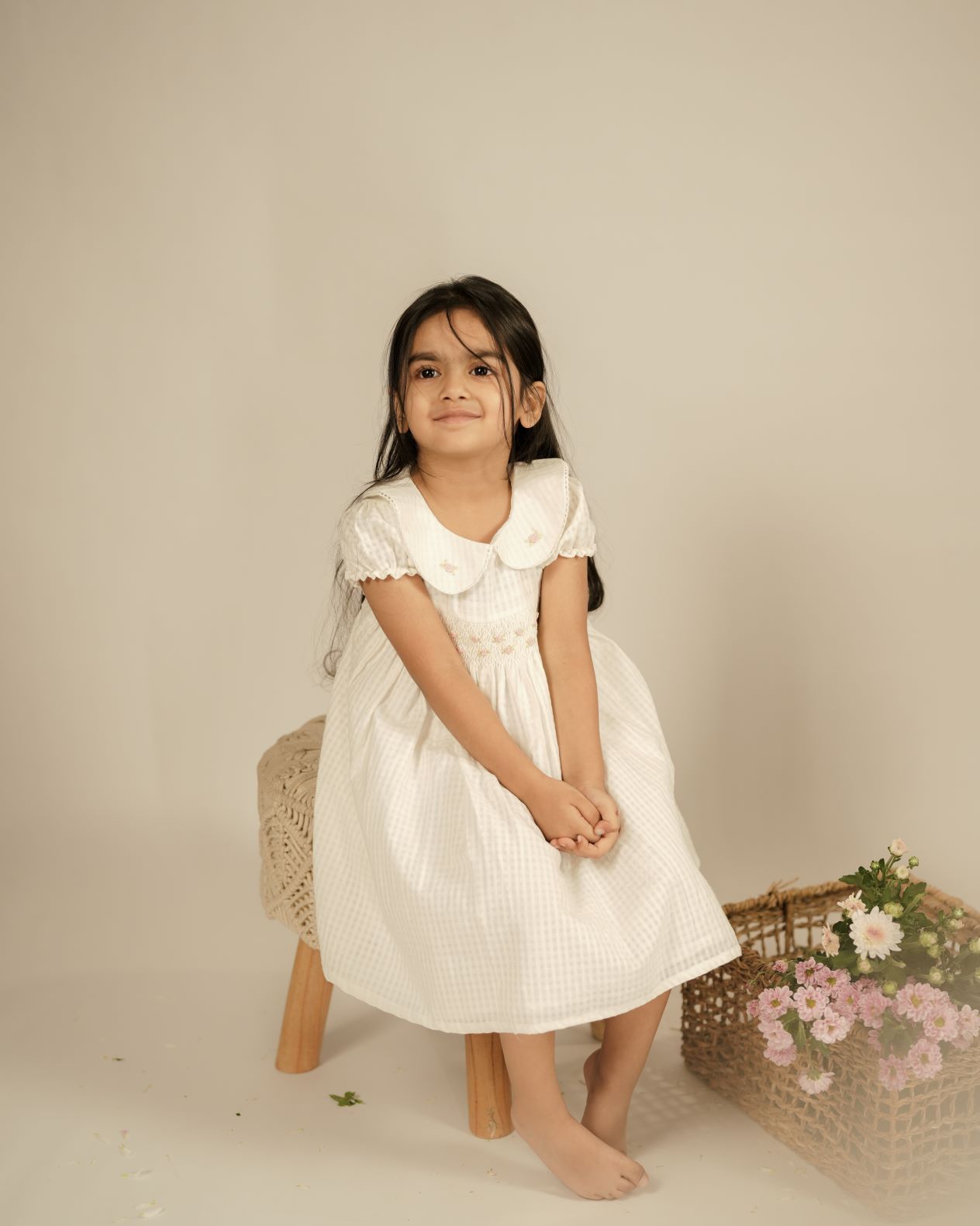 IVORY BLOOM FROCK