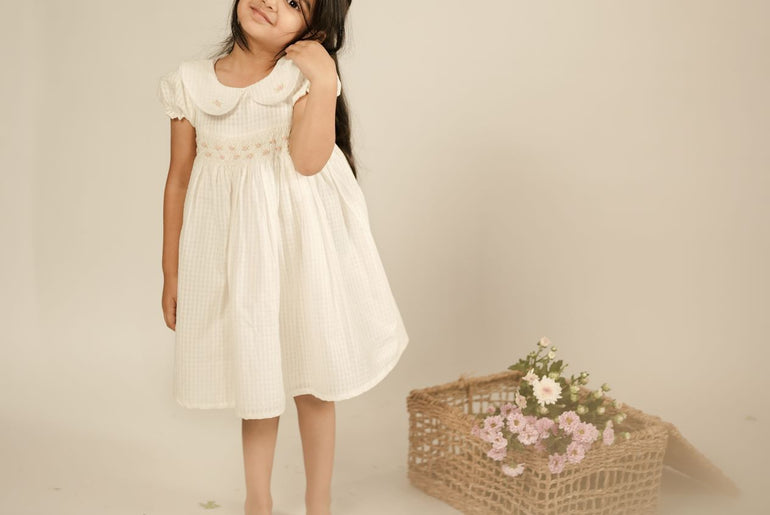 IVORY BLOOM FROCK
