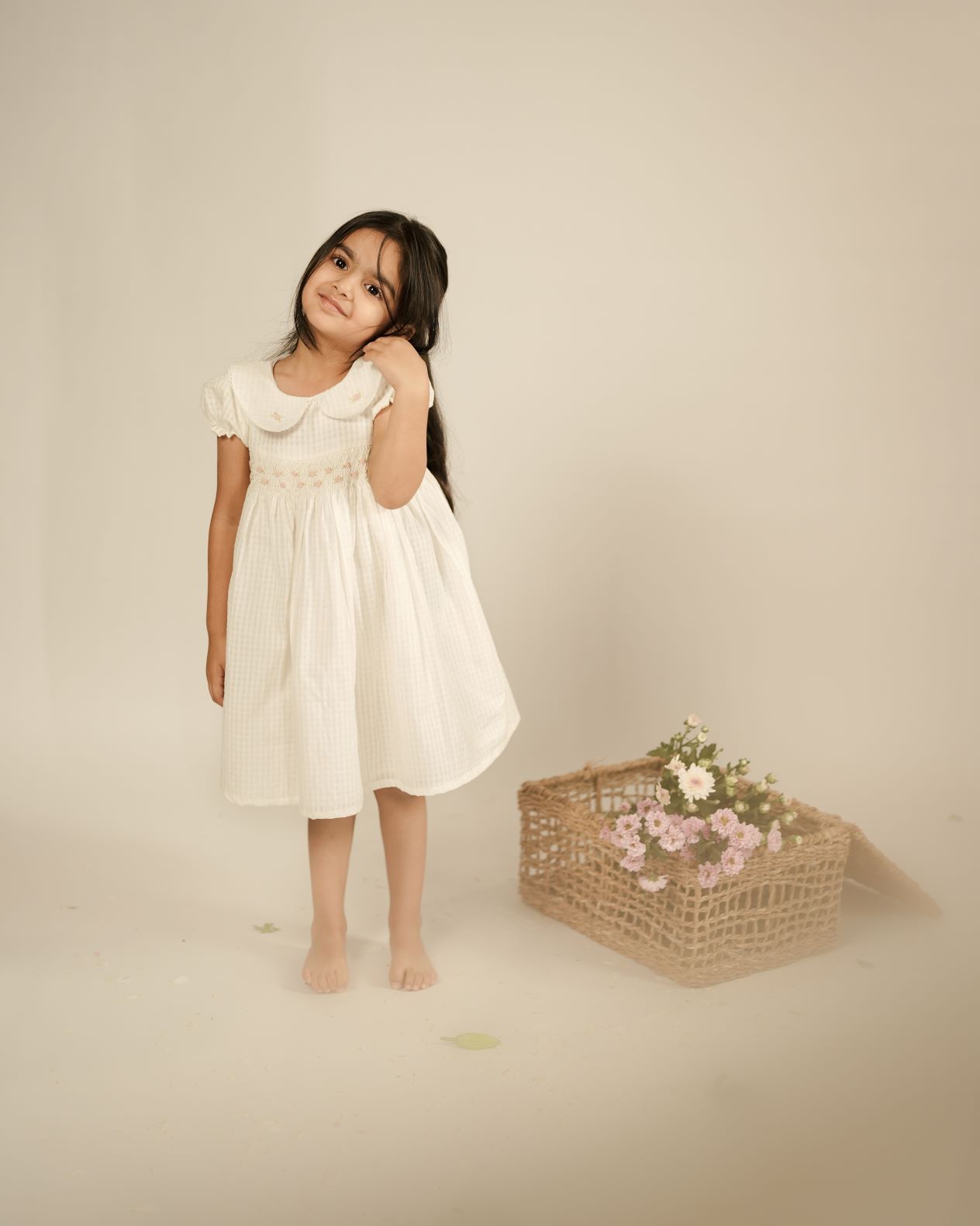 IVORY BLOOM FROCK