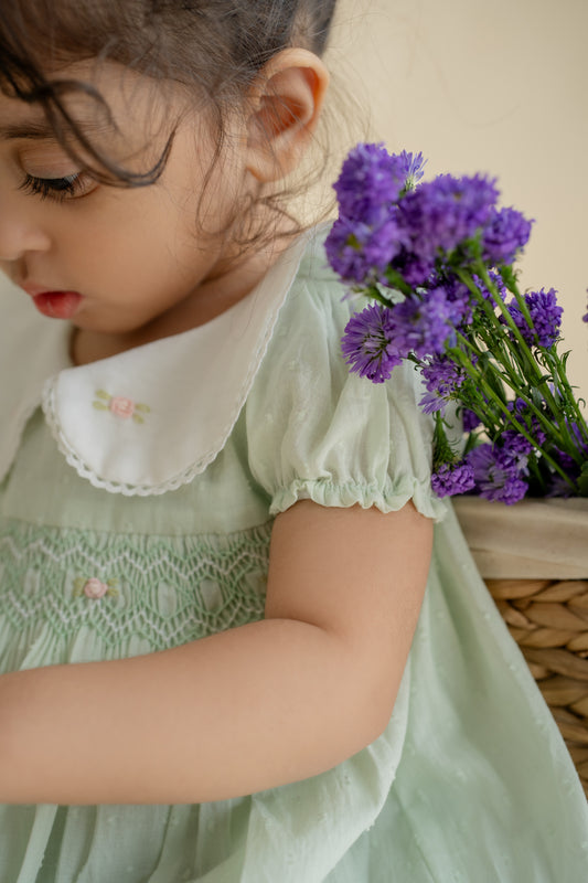 MINT BLOOM FROCK