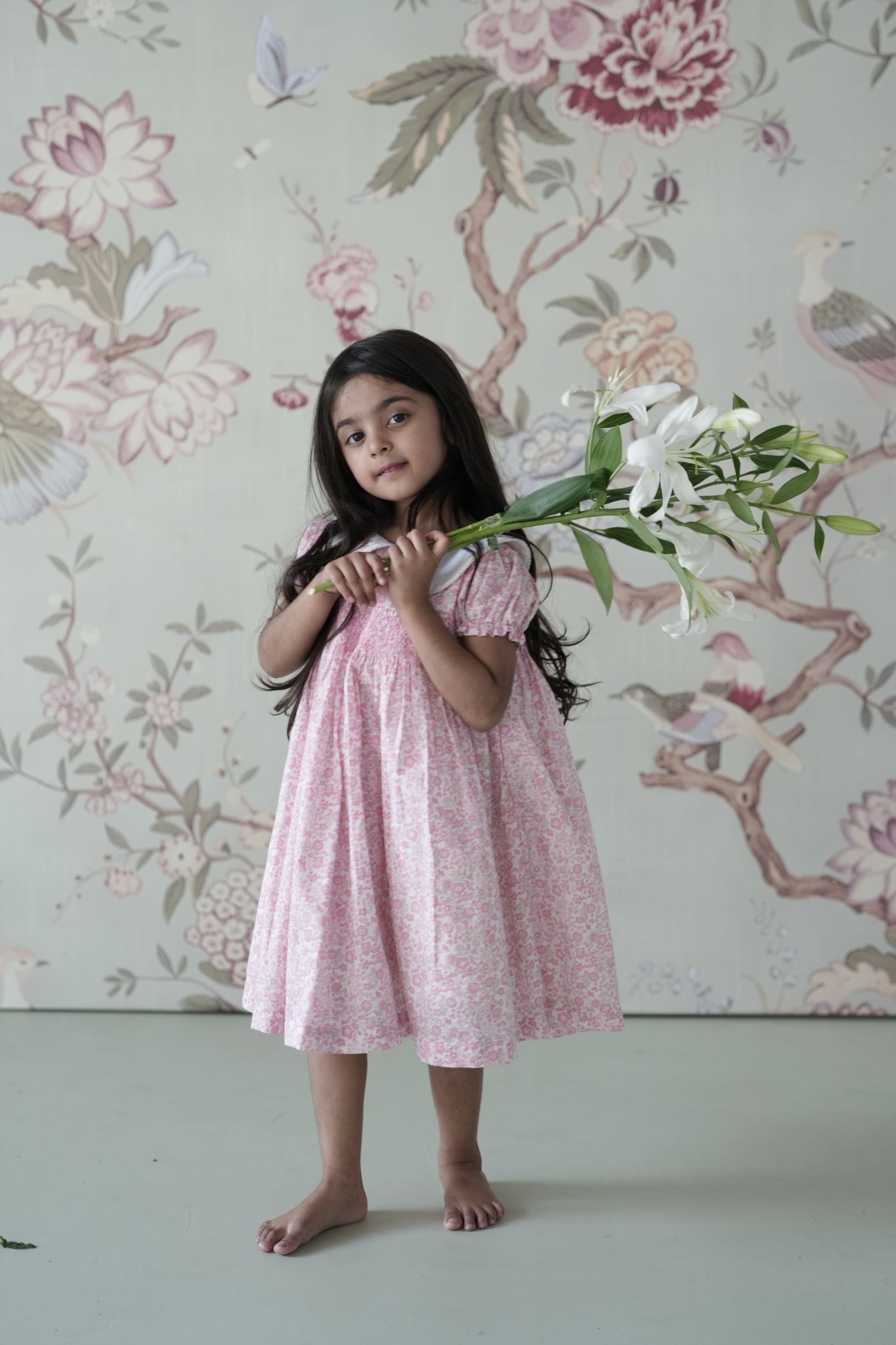 PINK BLOOM FROCK