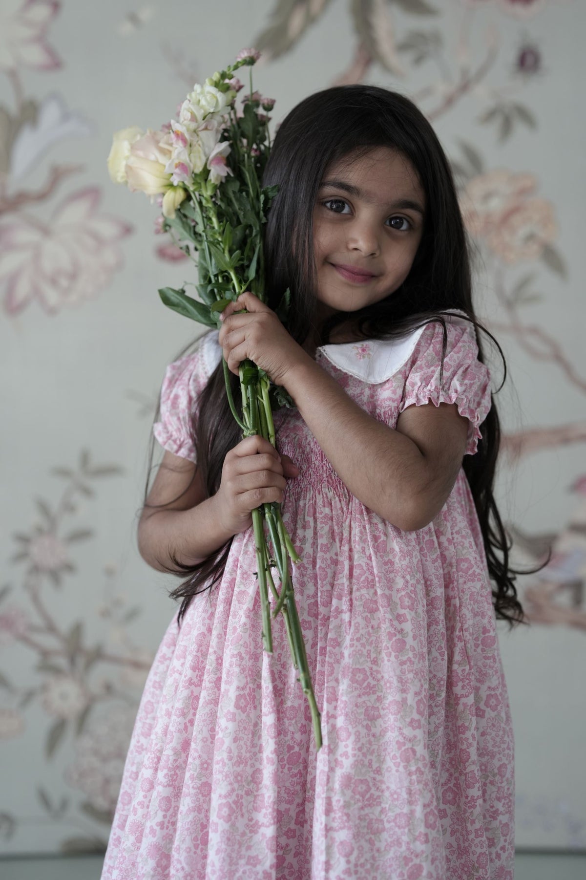 PINK BLOOM FROCK
