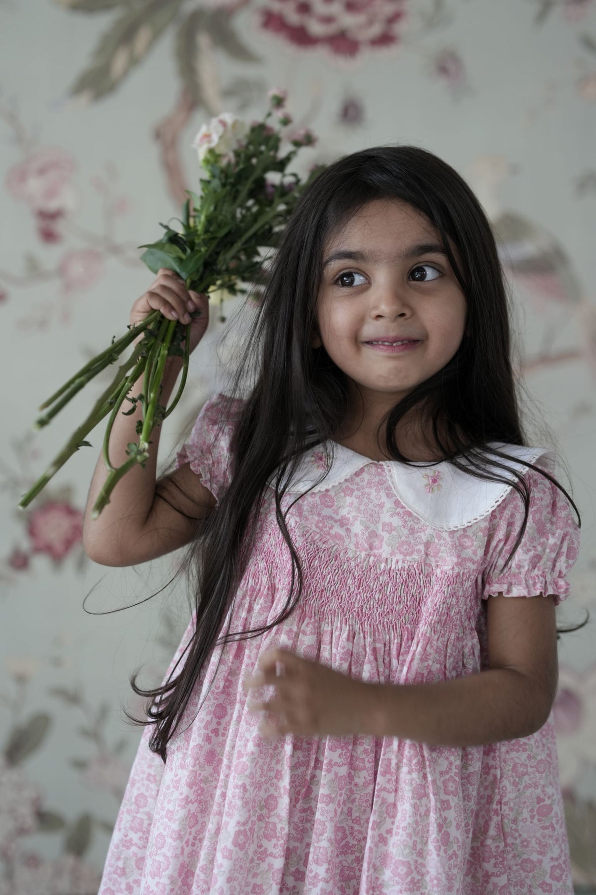 PINK BLOOM FROCK