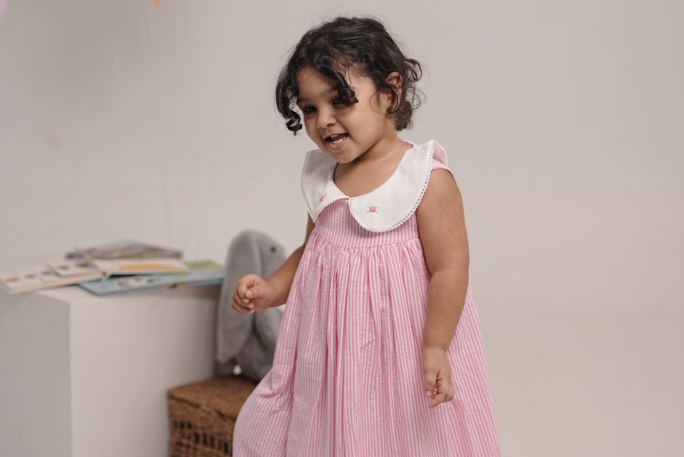 ELORA PINK FROCK