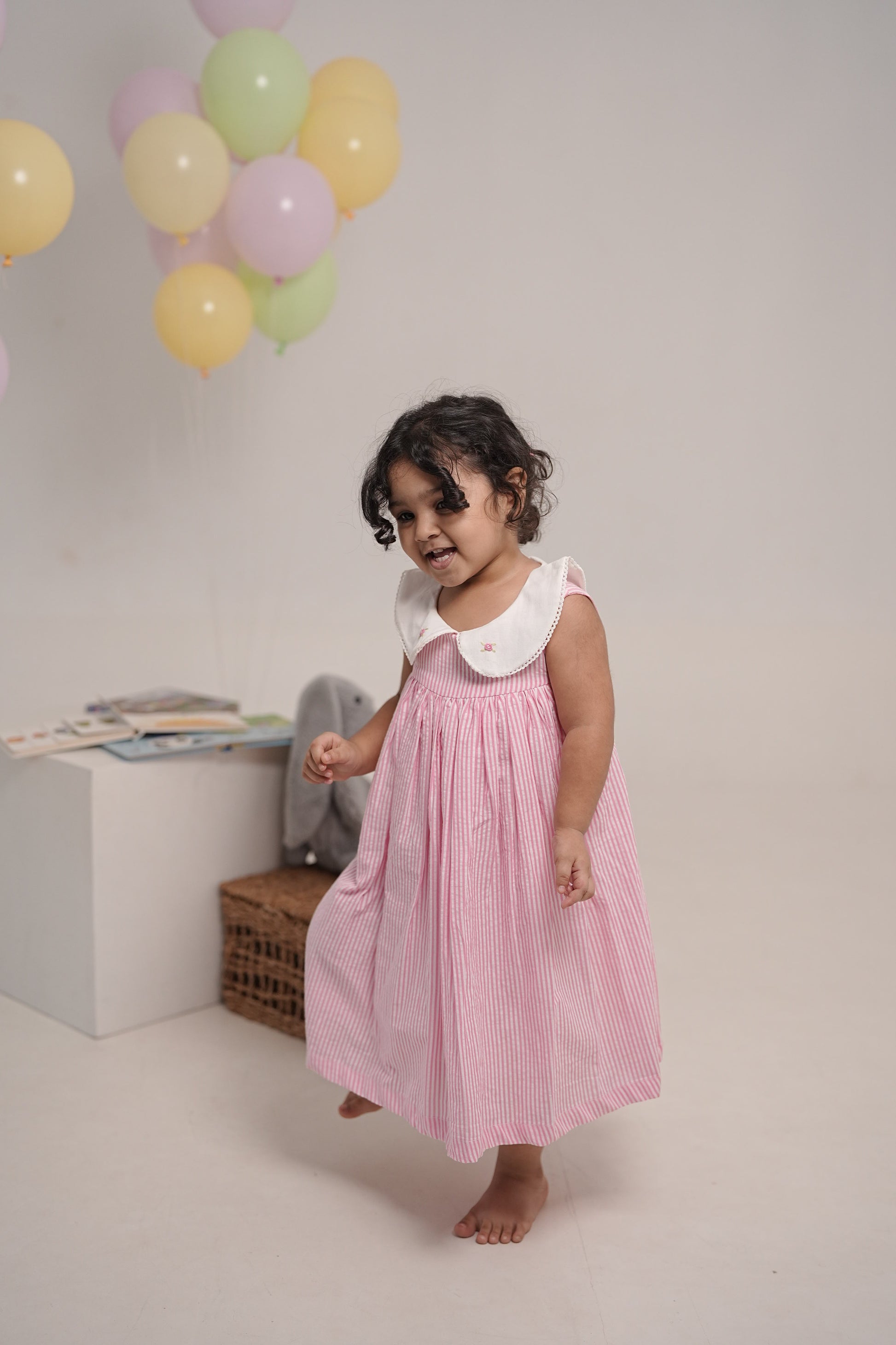 ELORA PINK FROCK