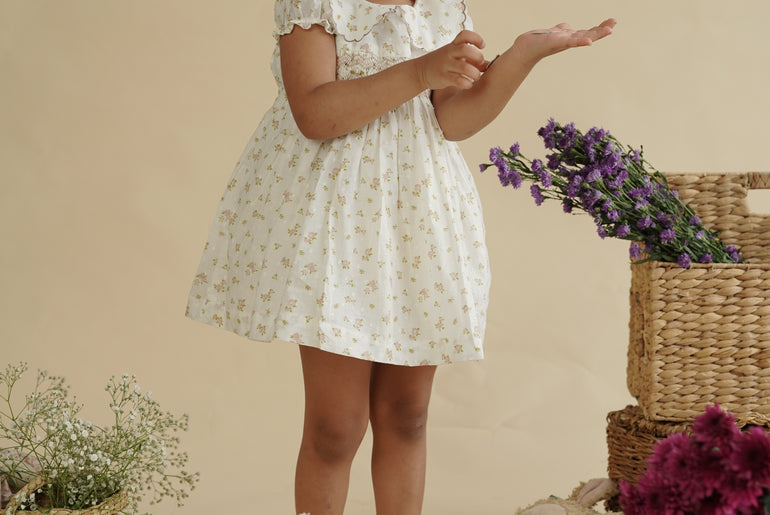 ROSELLE IVORY FROCK