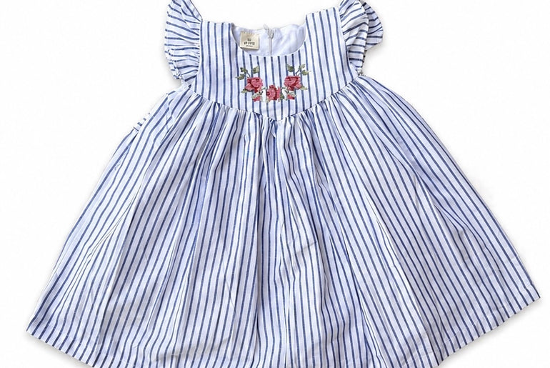 BLUE BLOOM FROCK
