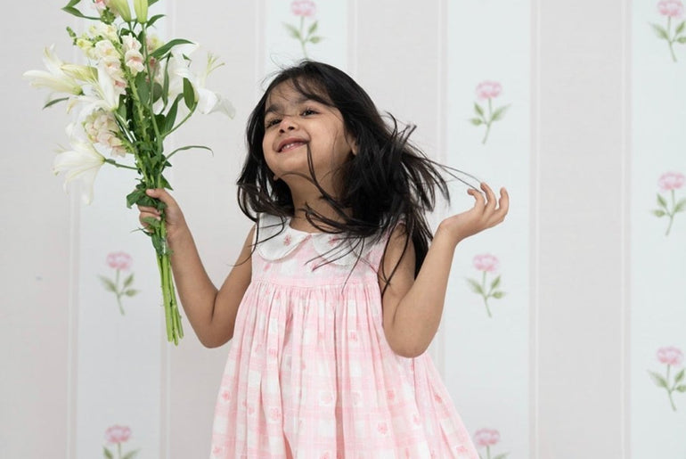 ELSIE BLOOM FROCK - WOVYN KIDS KF-213B