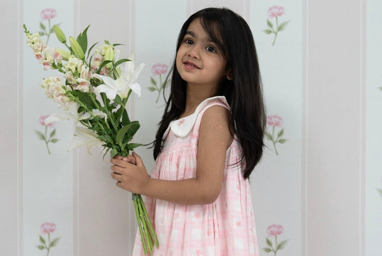 ELSIE BLOOM FROCK - WOVYN KIDS KF-213B