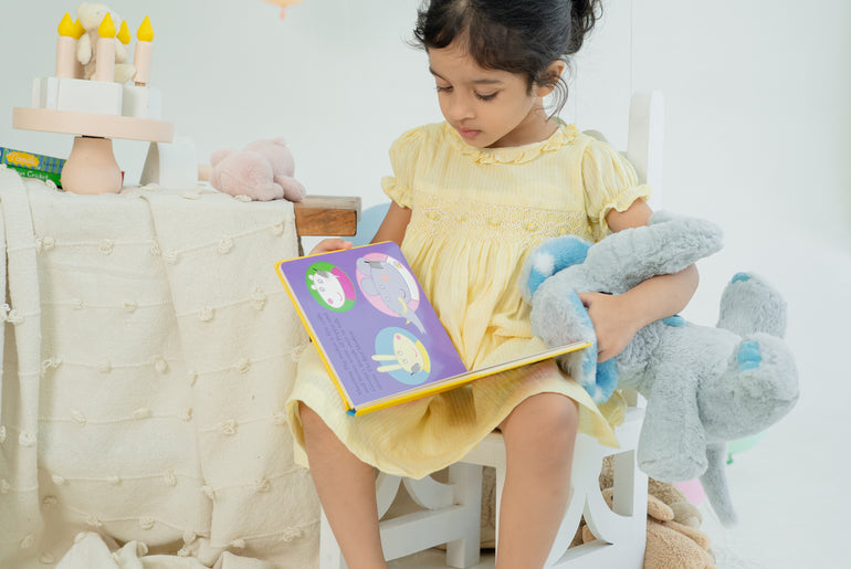 PASTEL YELLOW SMOCKED FROCK