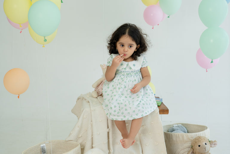 MILA GARDEN SMOCKED FROCK