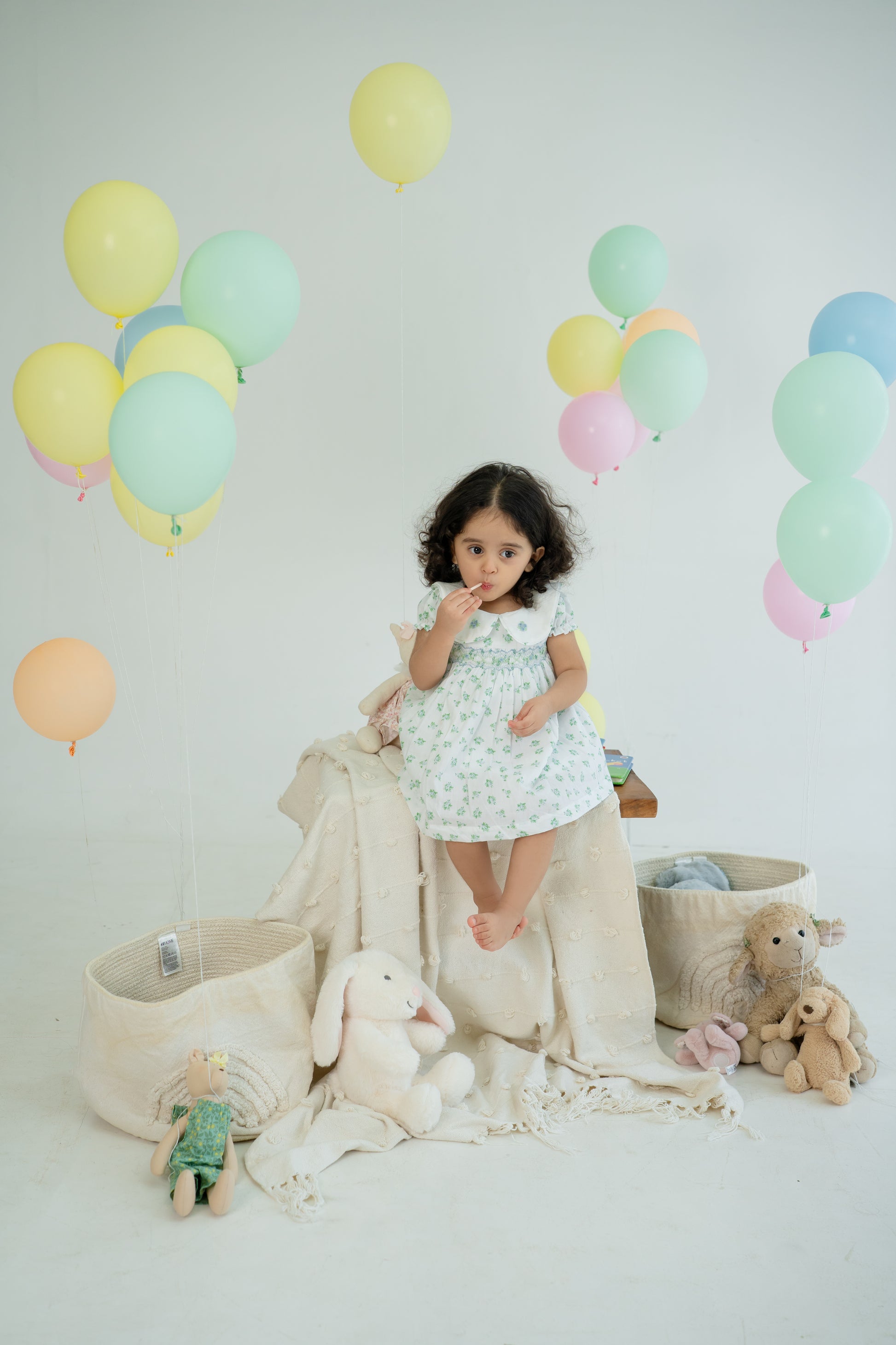 MILA GARDEN SMOCKED FROCK