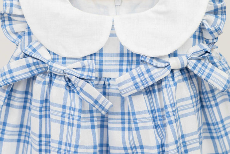 BLUE GINGHAM FROCK