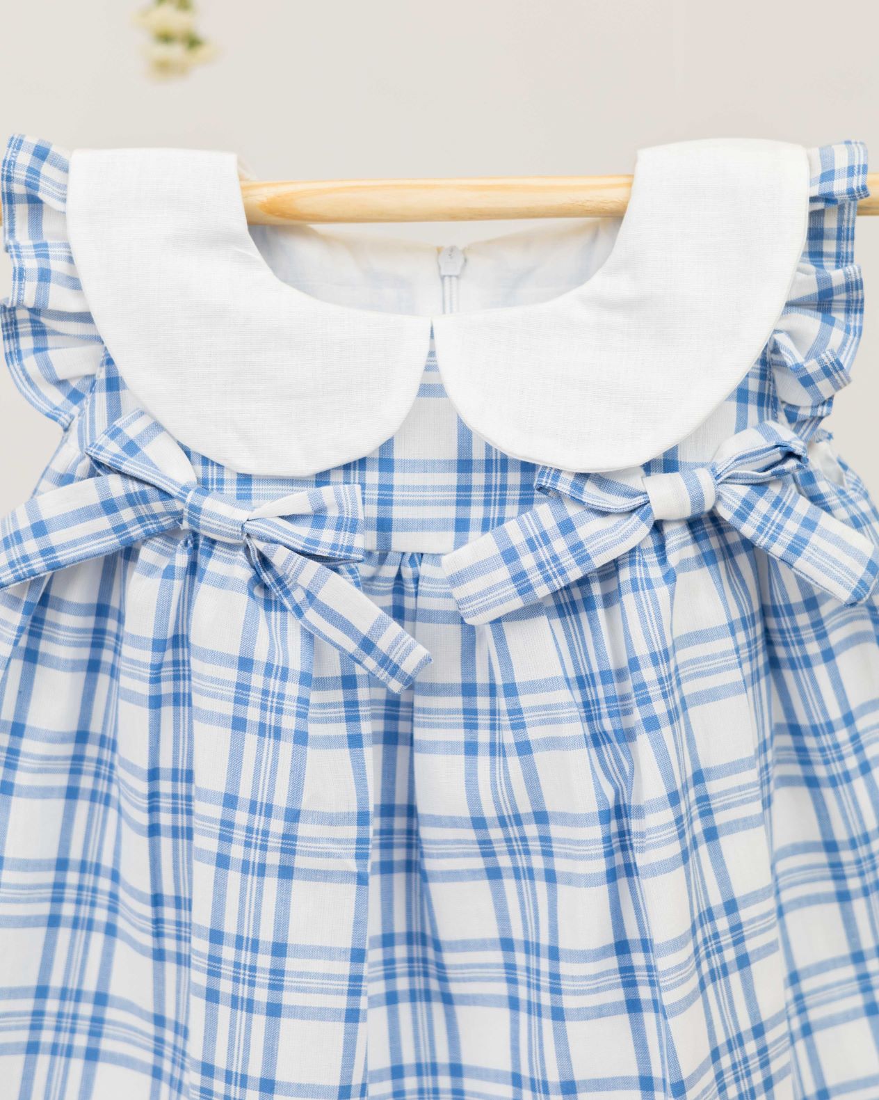 BLUE GINGHAM FROCK