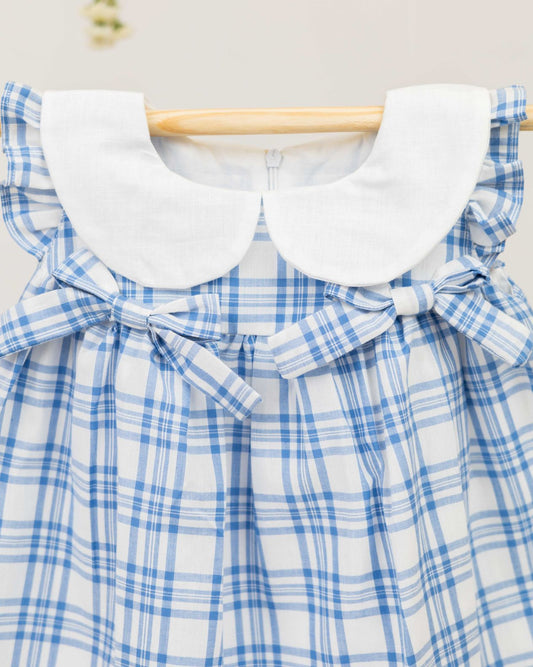 BLUE GINGHAM FROCK