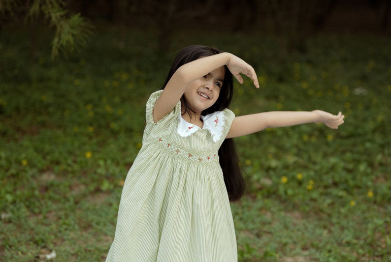 PEPPERMINT STRIPE DRESS