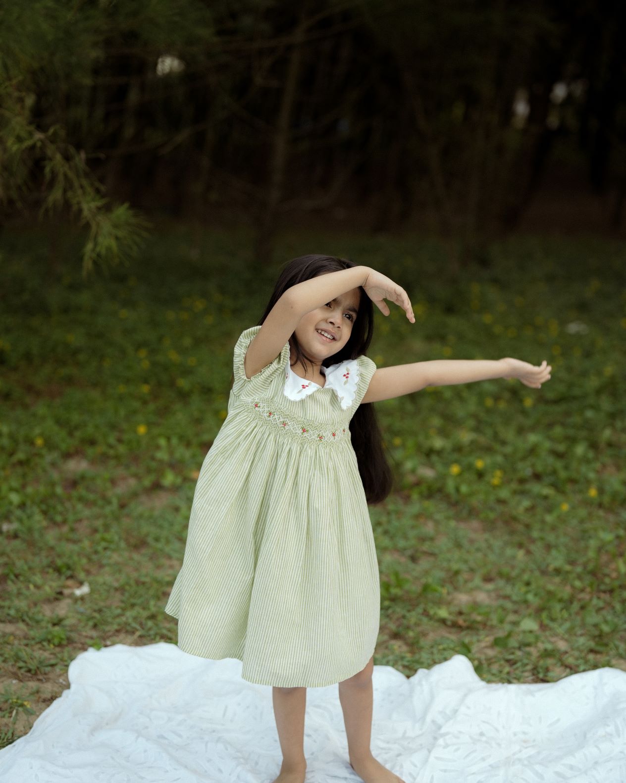 PEPPERMINT STRIPE DRESS