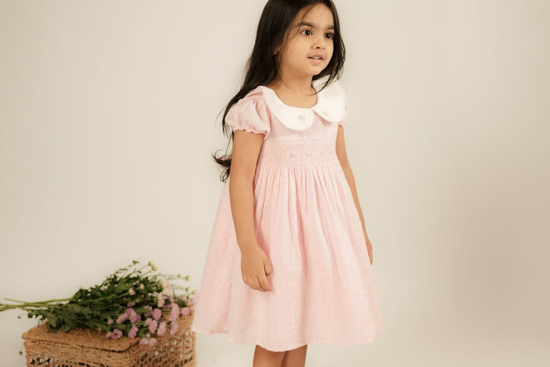 ROSETTE SMOCKED FROCK
