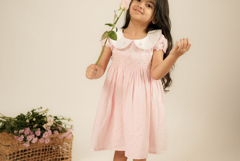ROSETTE SMOCKED FROCK