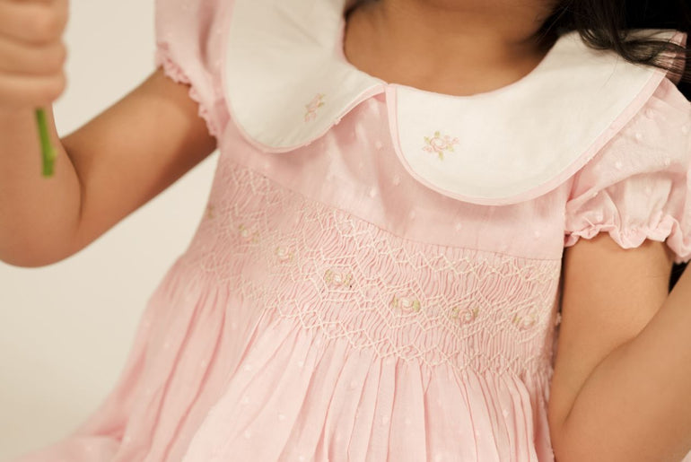 ROSETTE SMOCKED FROCK