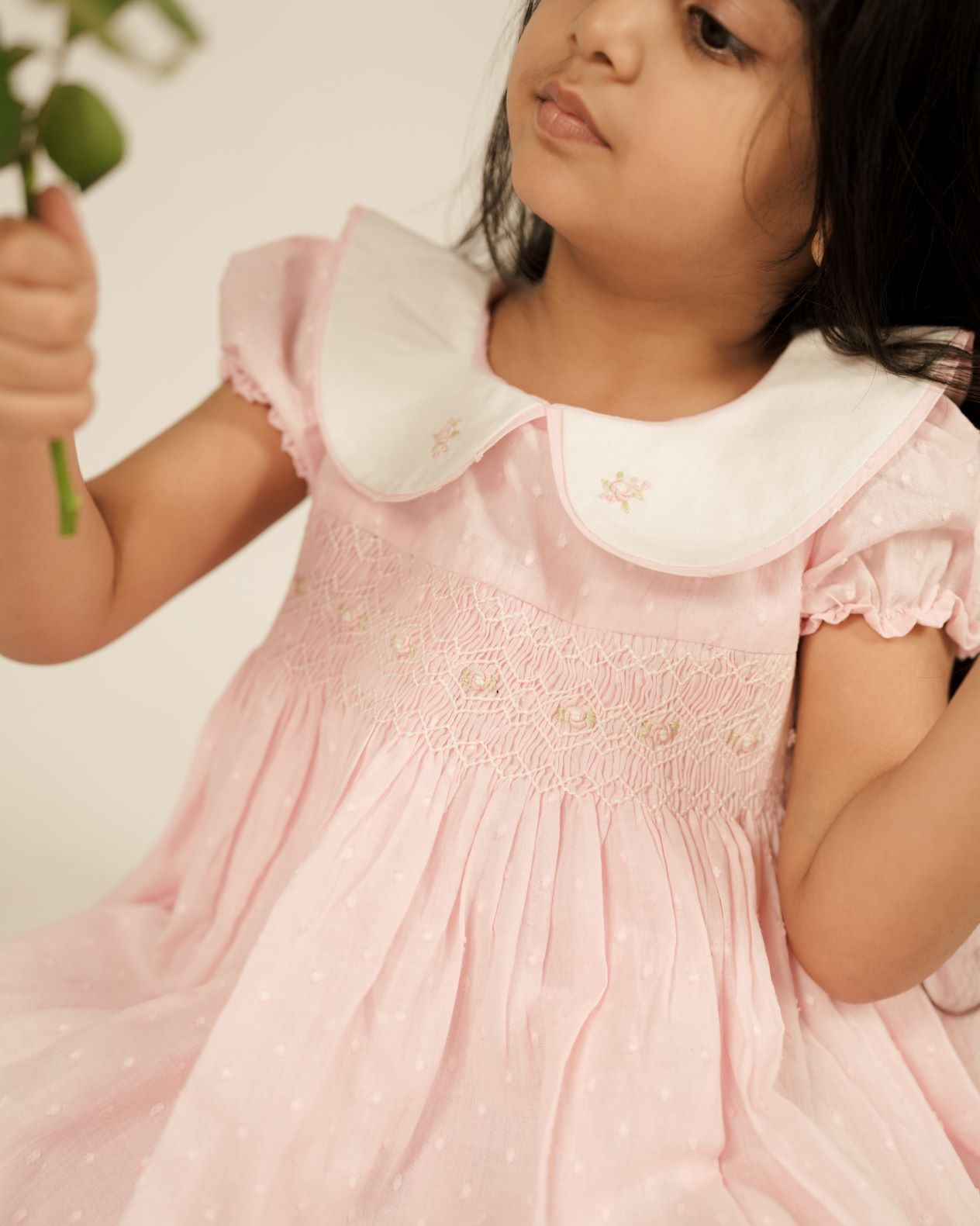 ROSETTE SMOCKED FROCK